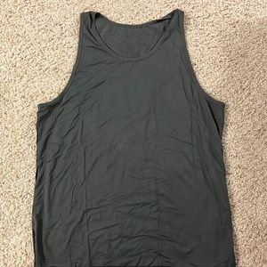 Men’s L lululemon performance tank - dark green